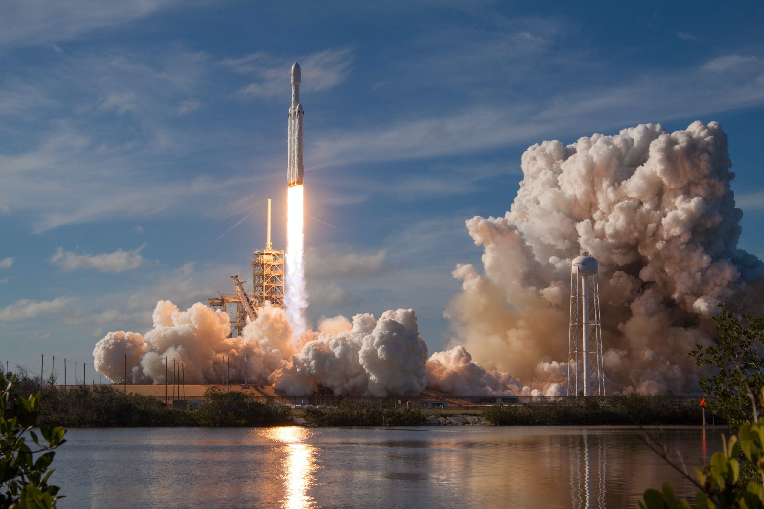 Billionaire Elon Musk's SpaceX rocket.