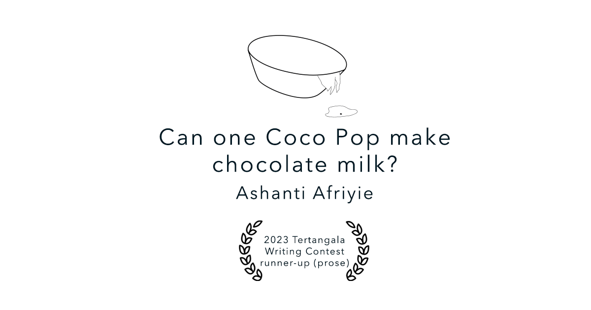 Can one Coco Pop make chocolate milk?
